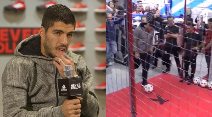 Suarez, che figuraccia! Non centra neanche un bersaglio