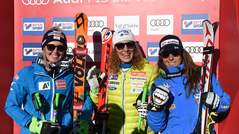 Goggia, un altro podio: terza nella discesa in Val d'Isere