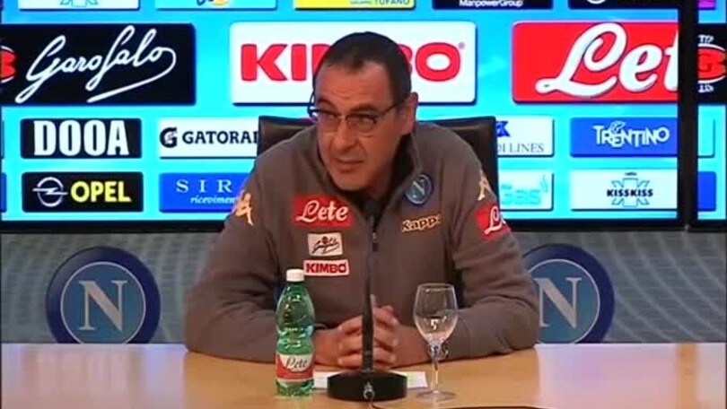 Sarri: "Real Madrid, sfida quasi proibitiva"