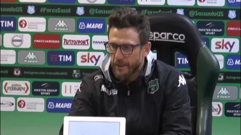 Di Francesco: "Dobbiamo buttare il cuore oltre l'ostacolo"