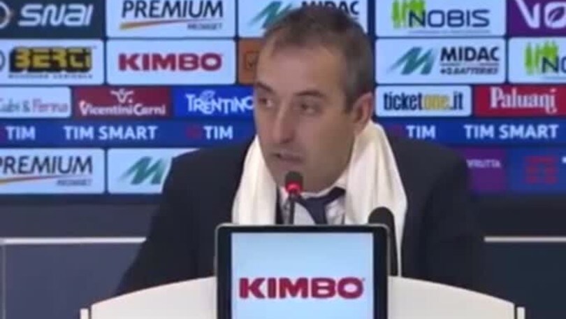 Giampaolo: "Sconfitta che può essere giudicata in modo sbagliato"