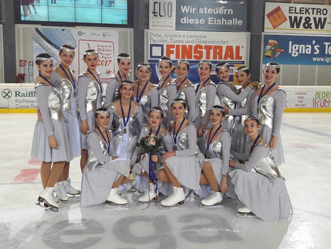 Pattinaggio sincronizzato. Medaglia d’oro per le Hot Shivers