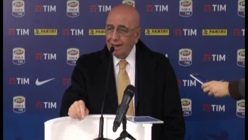 Galliani: "Difficile fare mercato con due teste"