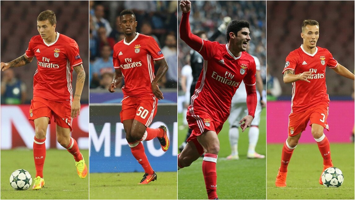 Lindelöf, Semedo, Guedes e Grimaldo: i gioielli del Benfica contesi dai top club