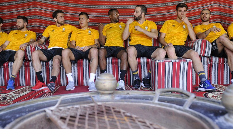 La Juve e la Bayt Achiar, la tenda tipica del Qatar