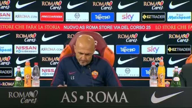 Spalletti: "Infortuni? Totti, Nainggolan e De Rossi ancora da valutare"