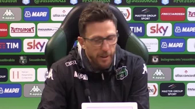 Di Francesco: "Dobbiamo vincere le difficoltà"