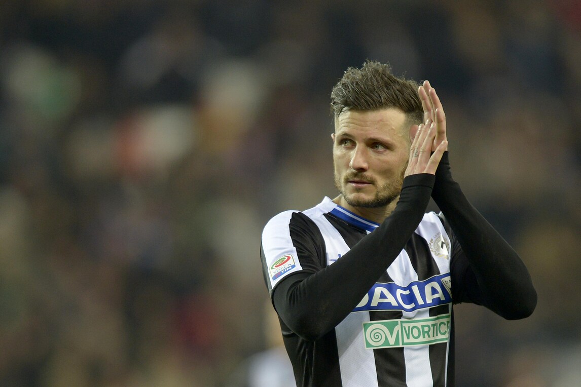 Serie A Udinese, convocato Thereau per la Sampdoria