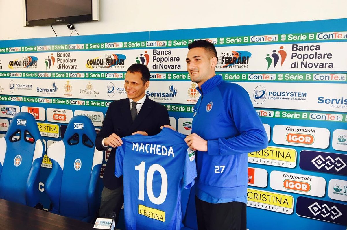Calciomercato Novara, Macheda si presenta: «Non penso di aver fallito in Inghilterra»