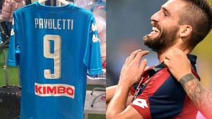 A Napoli spunta già la maglia di Pavoletti