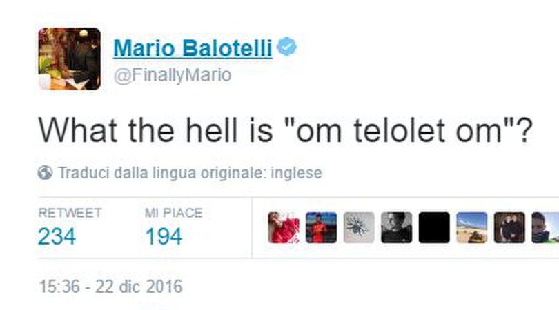 Om Telolet Om: il meme incomprensibile per Nainggolan e Balotelli