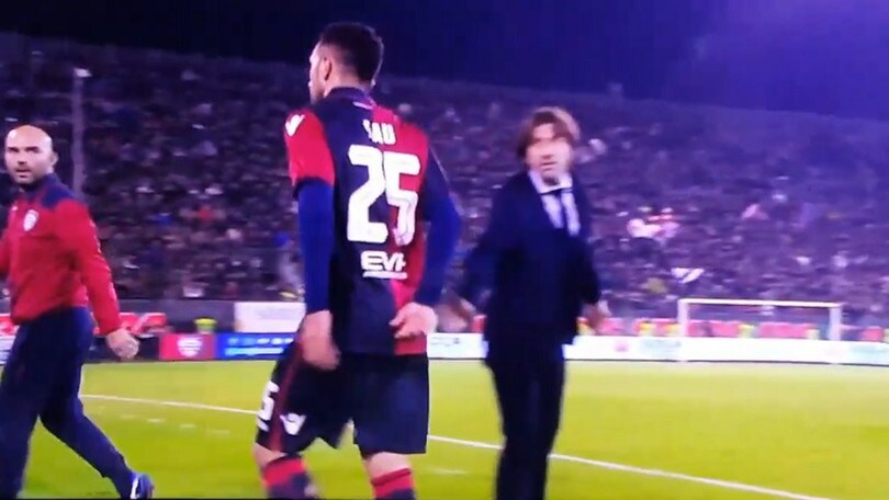 Cagliari, Sau come Pellè: niente saluto a Rastelli dopo il cambio