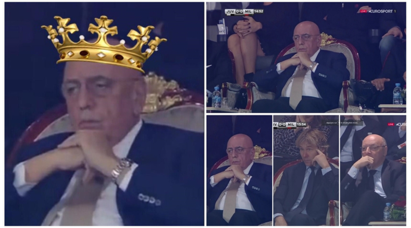 Galliani, Nedved, Marotta: tronisti per caso