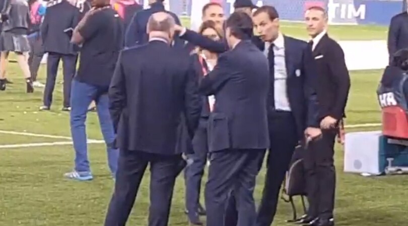 Juventus, la furia di Allegri: lo sfogo con Marotta e Paratici