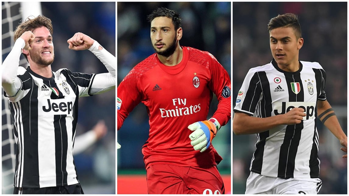 Donnarumma, Dybala, Rugani: rivelazioni dell'anno secondo France Football