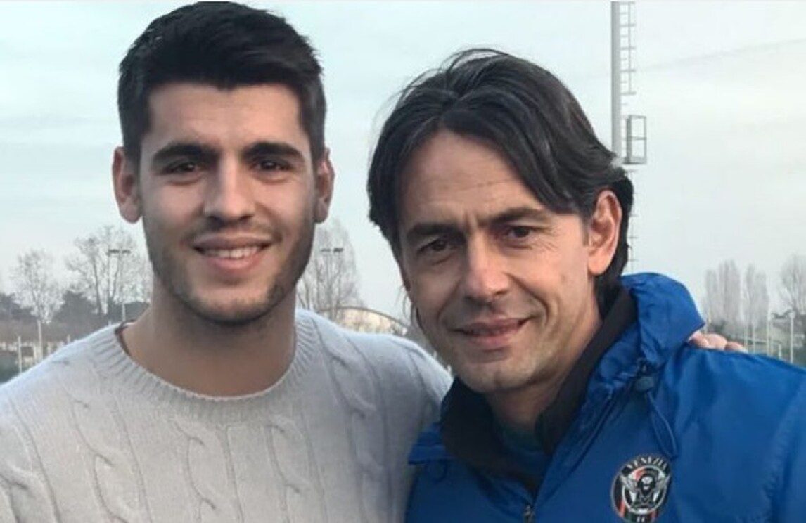 Morata fa visita a Inzaghi: incontro tra bomber a Venezia!