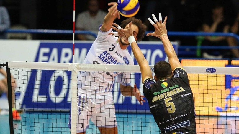 Volley: Superlega, Civitanova vola, Modena Cade, Perugia sale