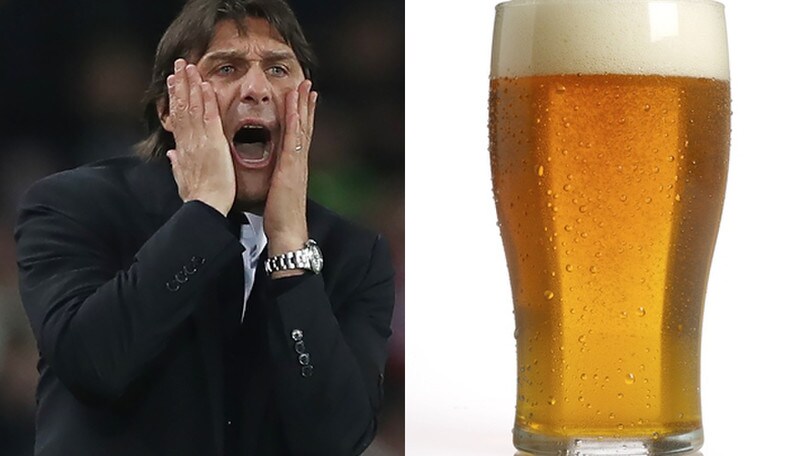 Chelsea, Conte offre una birra ai giornalisti