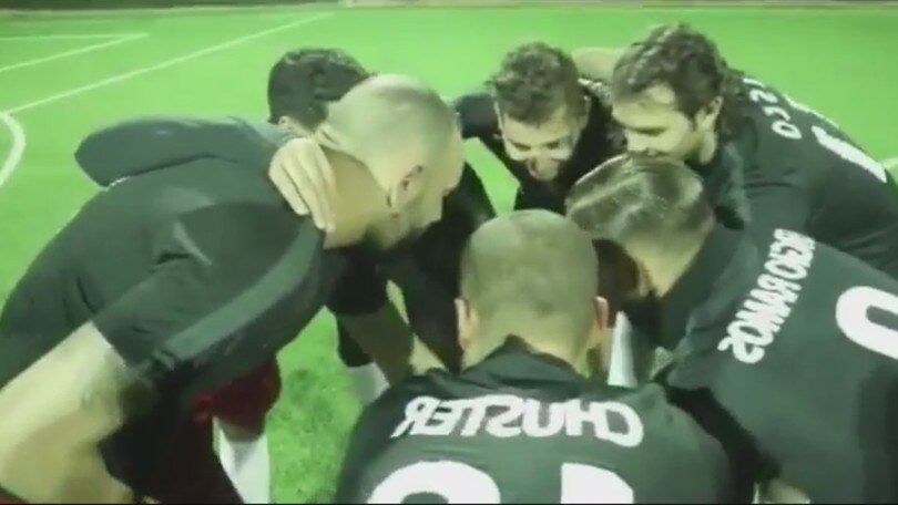 Sergio Ramos: la "garra" anche a calcetto con gli amici