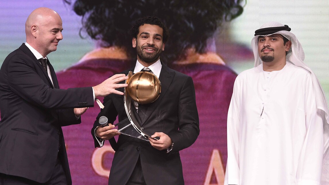 Globe Soccer Awards, Salah premiato come miglior giocatore arabo