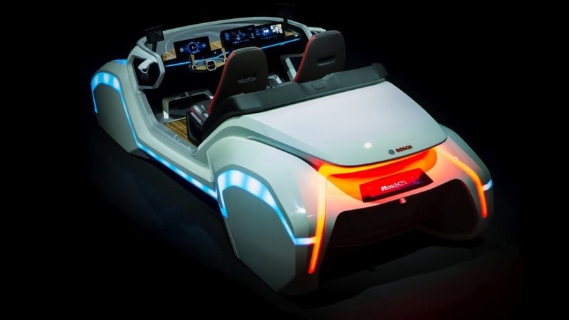 Bosch, il futuro della mobilità racchiuso in una concept car