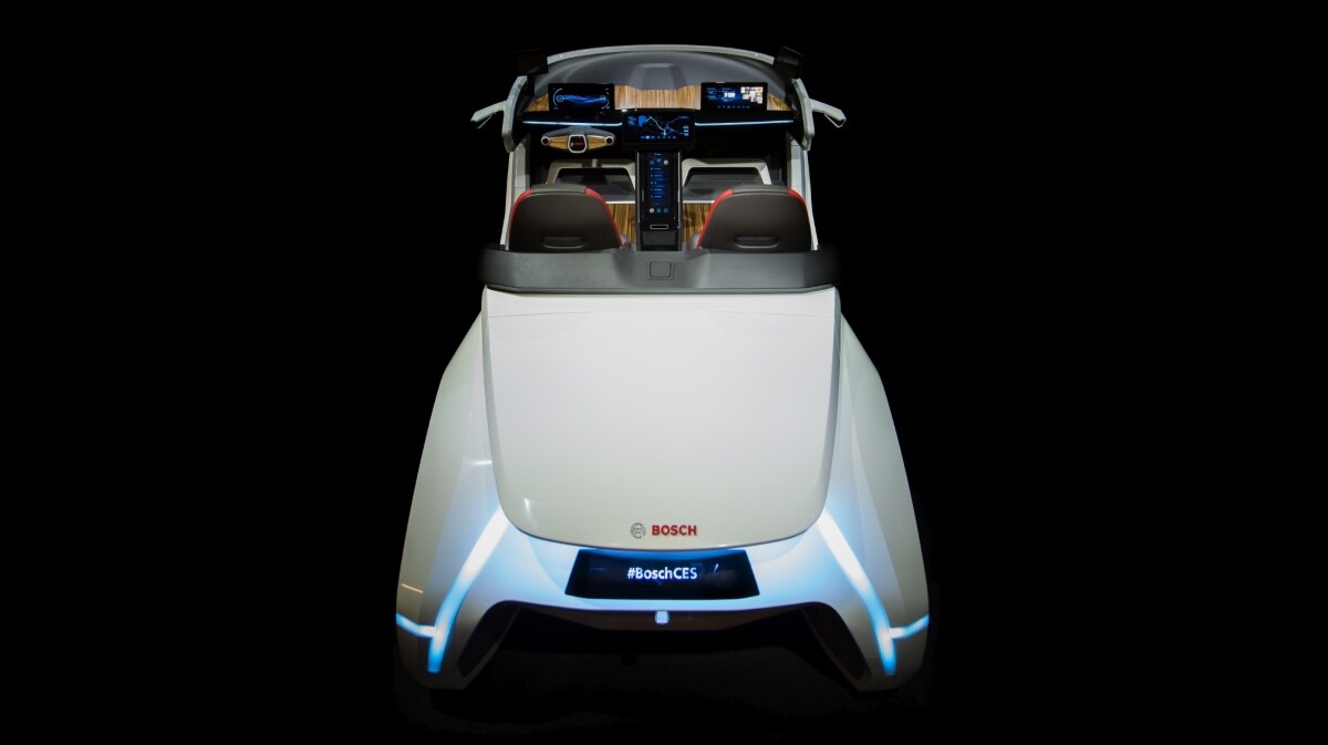 Bosch, il futuro della mobilità racchiuso in una concept car
