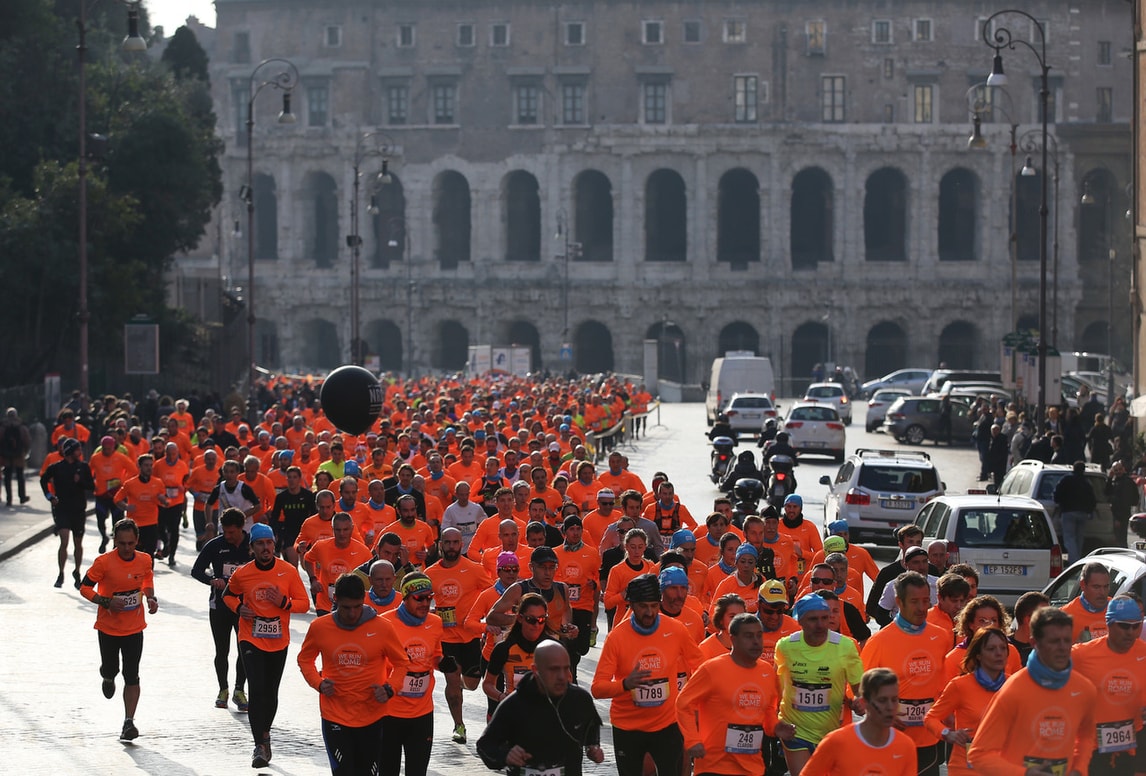 We Run Rome: a Roma una vigilia di Capodanno tutta di corsa