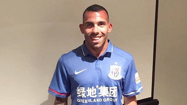 Tevez vola in Cina: lo Shanghai Shenhua conferma