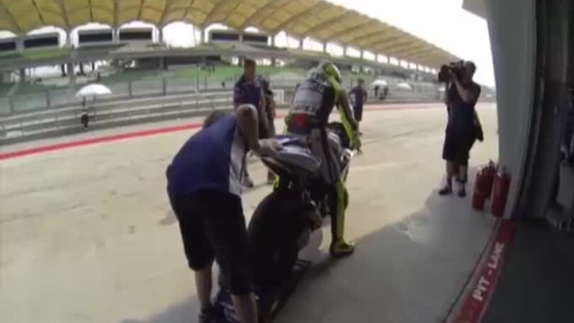 Rossi alla Mercedes: scherzo spagnolo