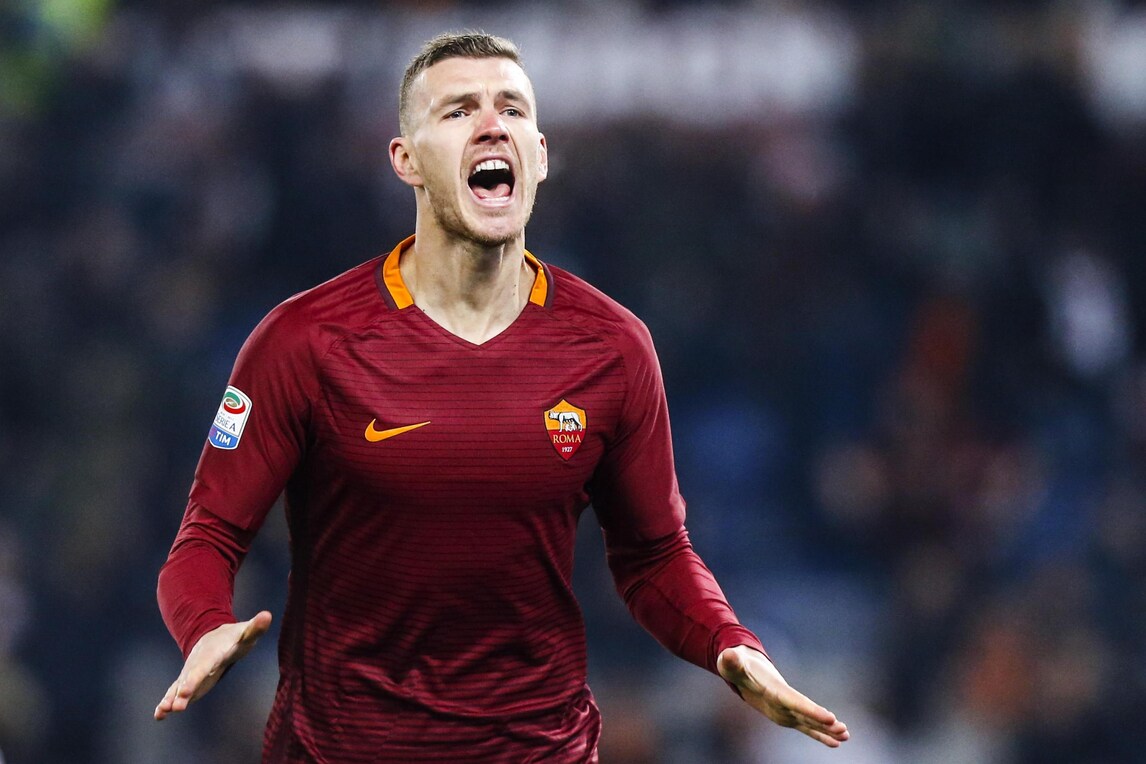 Roma, Spalletti esalta Dzeko: «Lotterà con Higuain per il titolo di capocannoniere»