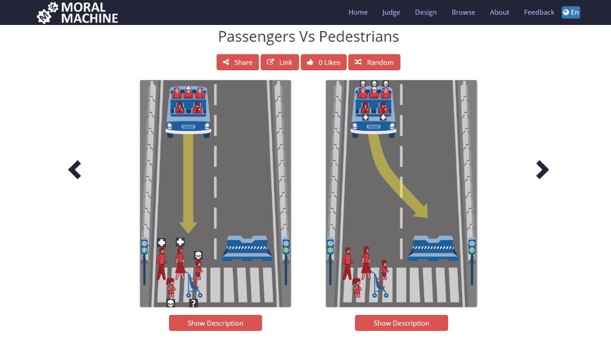 Moral Machine, la guida autonoma e il problema etico