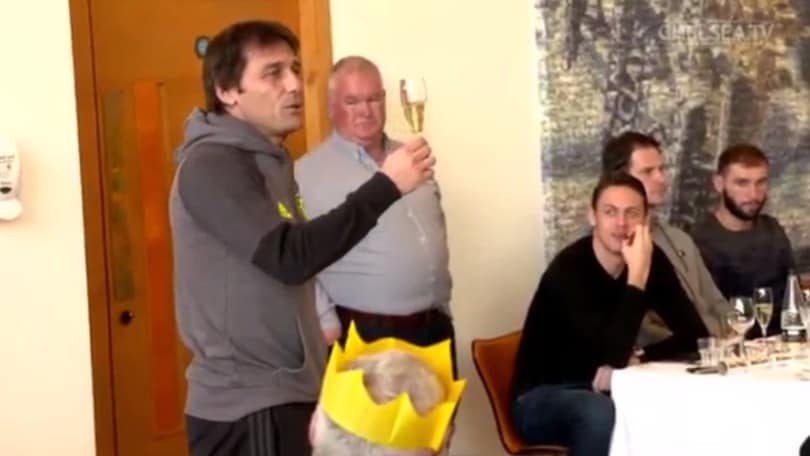Chelsea, il brindisi di Natale lo fa Conte