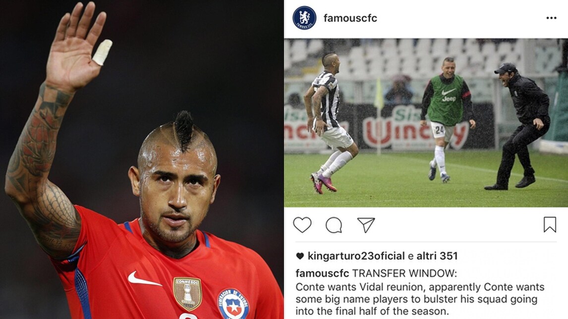 Vidal, un "like" di conferma: futuro al Chelsea?