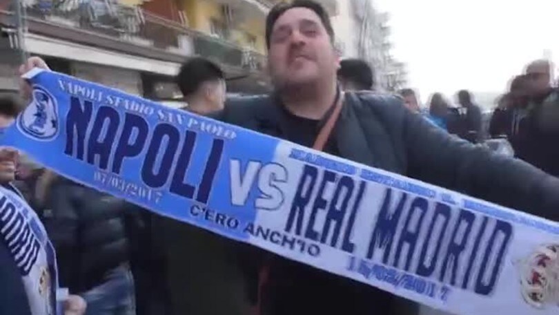 Napoli: è febbre Real
