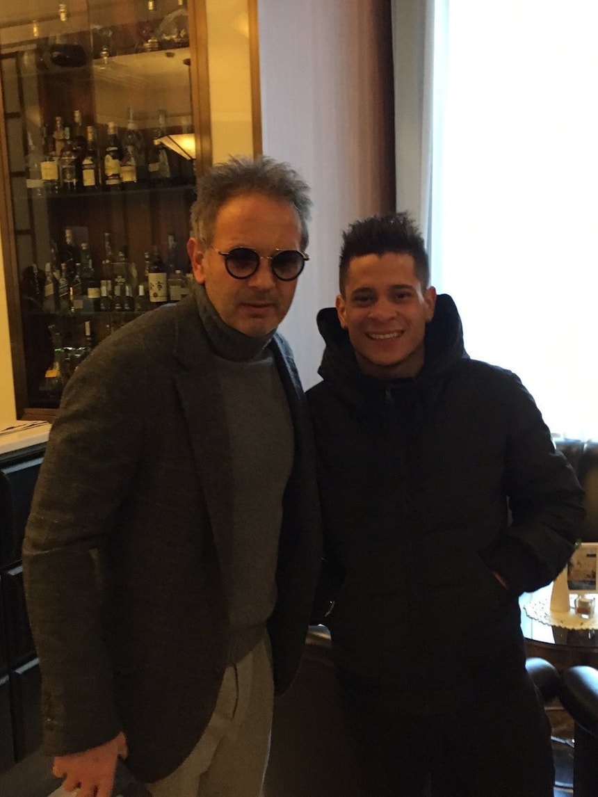 Torino, Iturbe posa con Mihajlovic