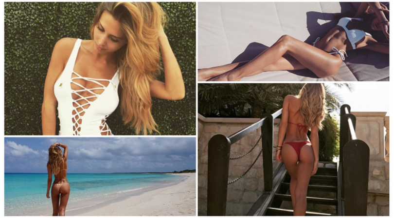 Lady-Götze in vacanza a Dubai, le foto che infiammano il web