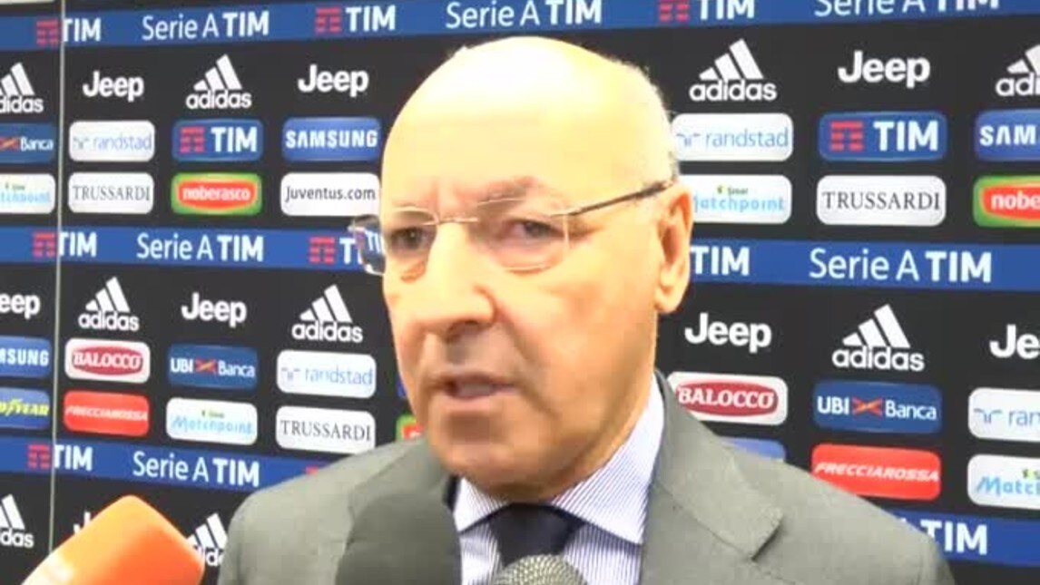 Marotta: "Mercato? Siamo contenti della rosa"