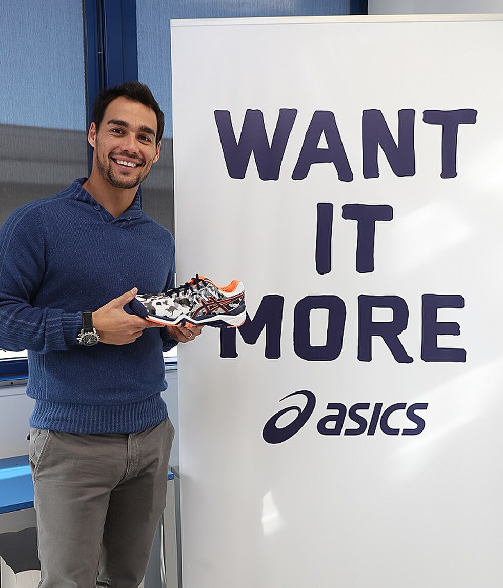Asics. Fabio Fognini è il nuovo ambassador