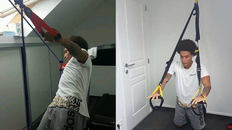 Witsel torna al lavoro...da solo in mansarda