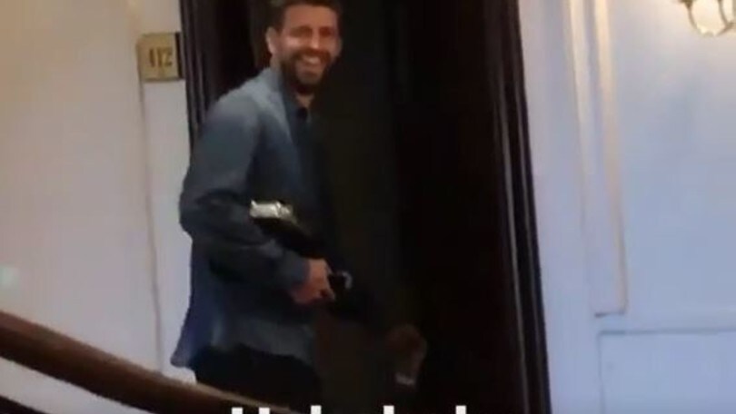 Casa Barcellona, Neymar si prende gioco di Piqué
