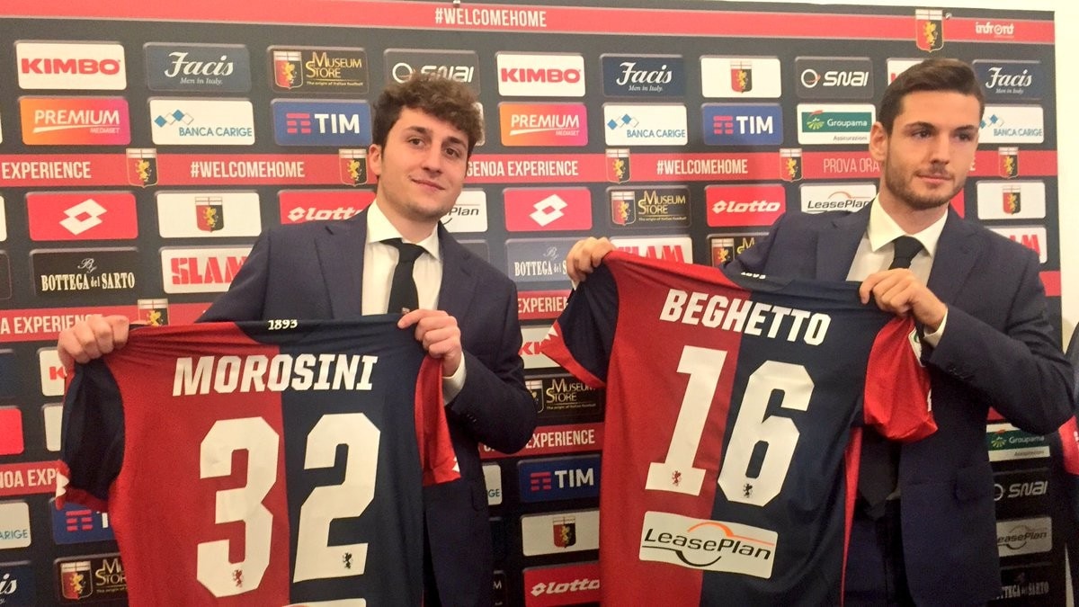 Genoa, Morosini: «E' un onore essere qui»