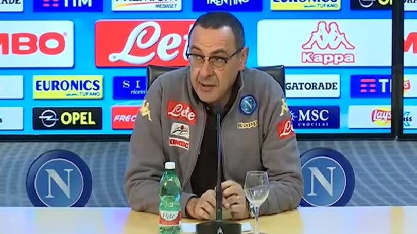 Sarri: "Samp? Non è sfida tra me e Giampaolo"