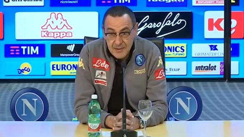 Sarri: "Guardiola? Io dovrò allenare di più"