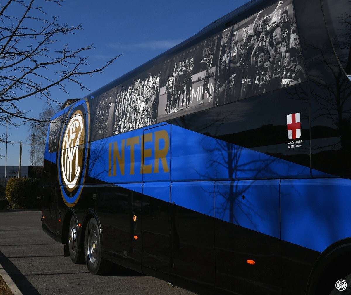 Inter, "battezzato" il nuovo pullman