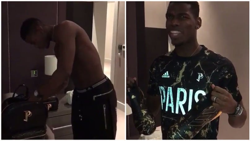 Pogba svela i suoi nuovi scarpini mimetici