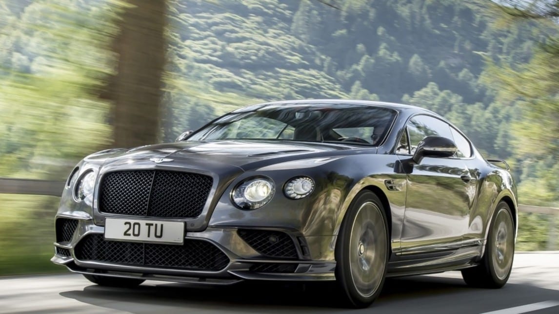 Bentley Continental Supersports, 4 posti a 336 orari