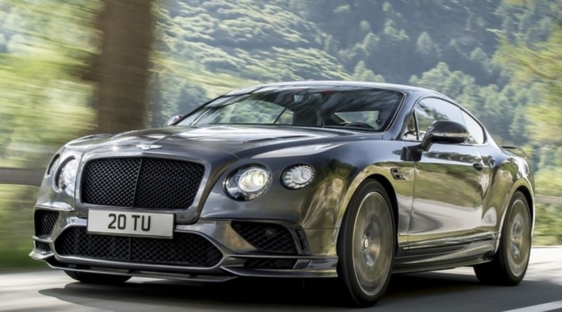 Bentley Continental Supersports, 4 posti a 336 orari