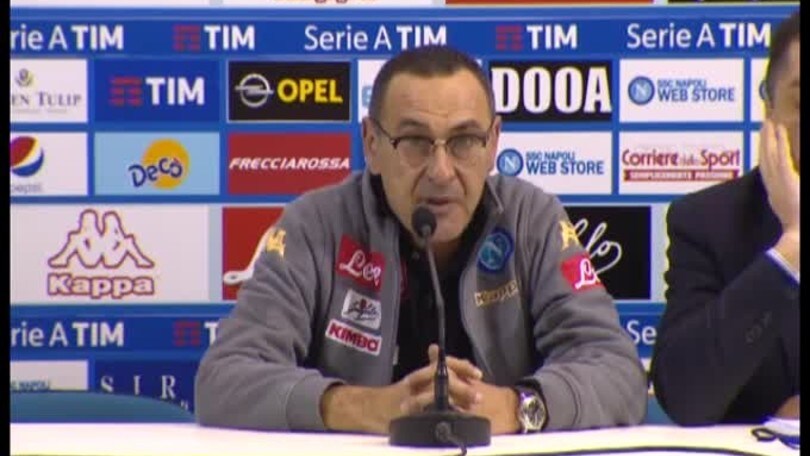 Sarri: "Gabbiadini è un grande professionista"