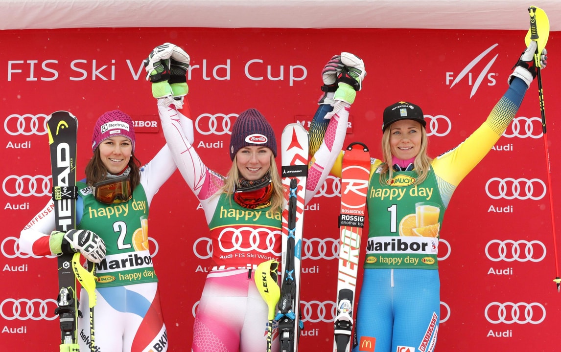 Sci: Coppa del Mondo: slalom Maribor, 27ma vittoria per la Shiffrin