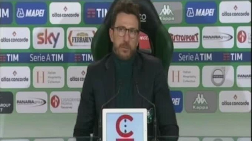 Di Francesco: "Defrel e Acerbi? Non parte nessuno"